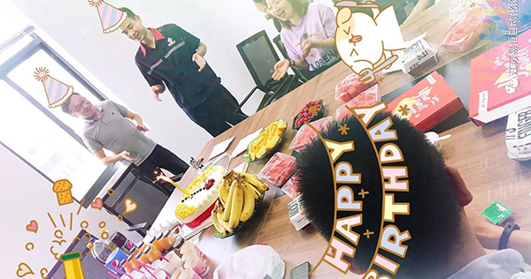 Staff birthday party | struggle time, dedicated to 